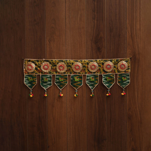 Handmade fabric toran for festive decor 79 - handcrafted