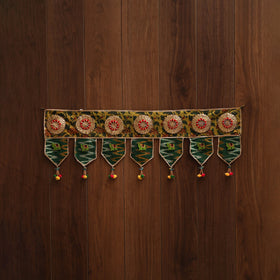 Handmade fabric toran for festive decor 79 - handcrafted