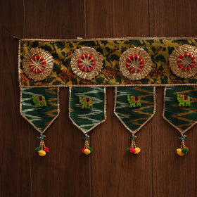 Handmade fabric toran for festive decor 79 - handcrafted