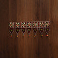 Handmade fabric toran for festive decor 80 - handcrafted