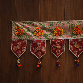 Handmade fabric toran for festive decor 81 - handcrafted