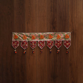 Handmade fabric toran for festive decor 81 - handcrafted