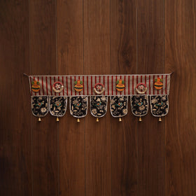 Handmade fabric toran for festive decor 82 - handcrafted