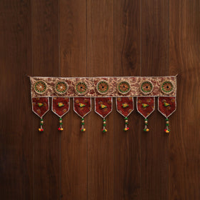 Handmade fabric toran for festive decor 83 - handcrafted