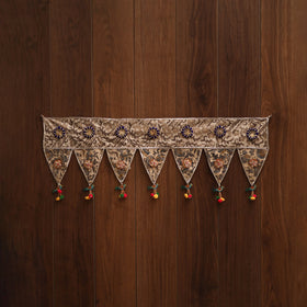 Handmade fabric toran for festive decor 88 - handcrafted