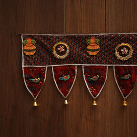 Handmade fabric toran for festive decor 89 - handcrafted