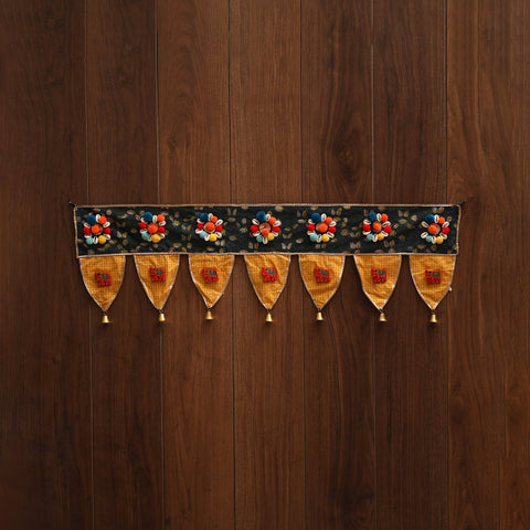 Handmade fabric toran for festive decor 92 - handcrafted