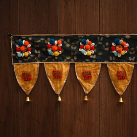 Handmade fabric toran for festive decor 92 - handcrafted