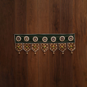 Handmade fabric toran for festive decor 99 - handcrafted