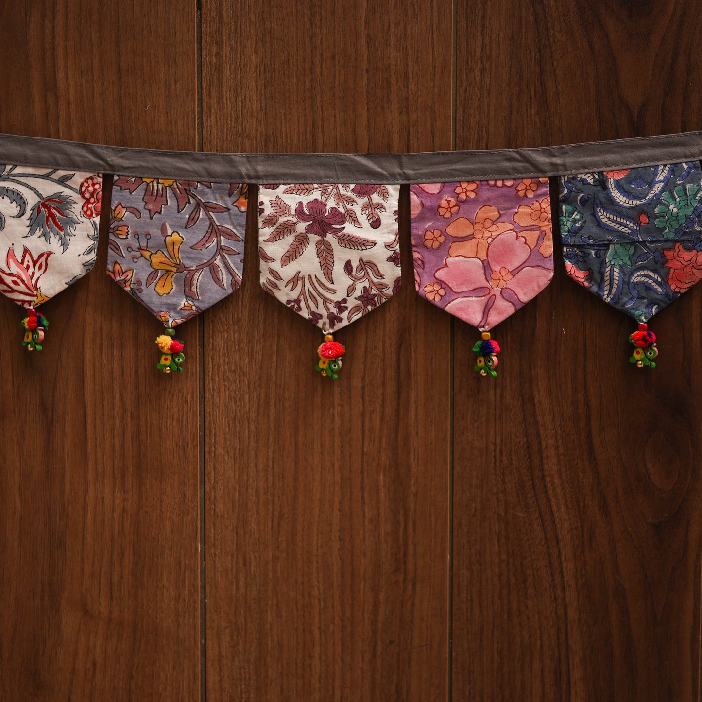 Handmade fabric toran for home decor 01 - handcrafted