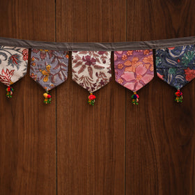 Handmade fabric toran for home decor 01 - handcrafted