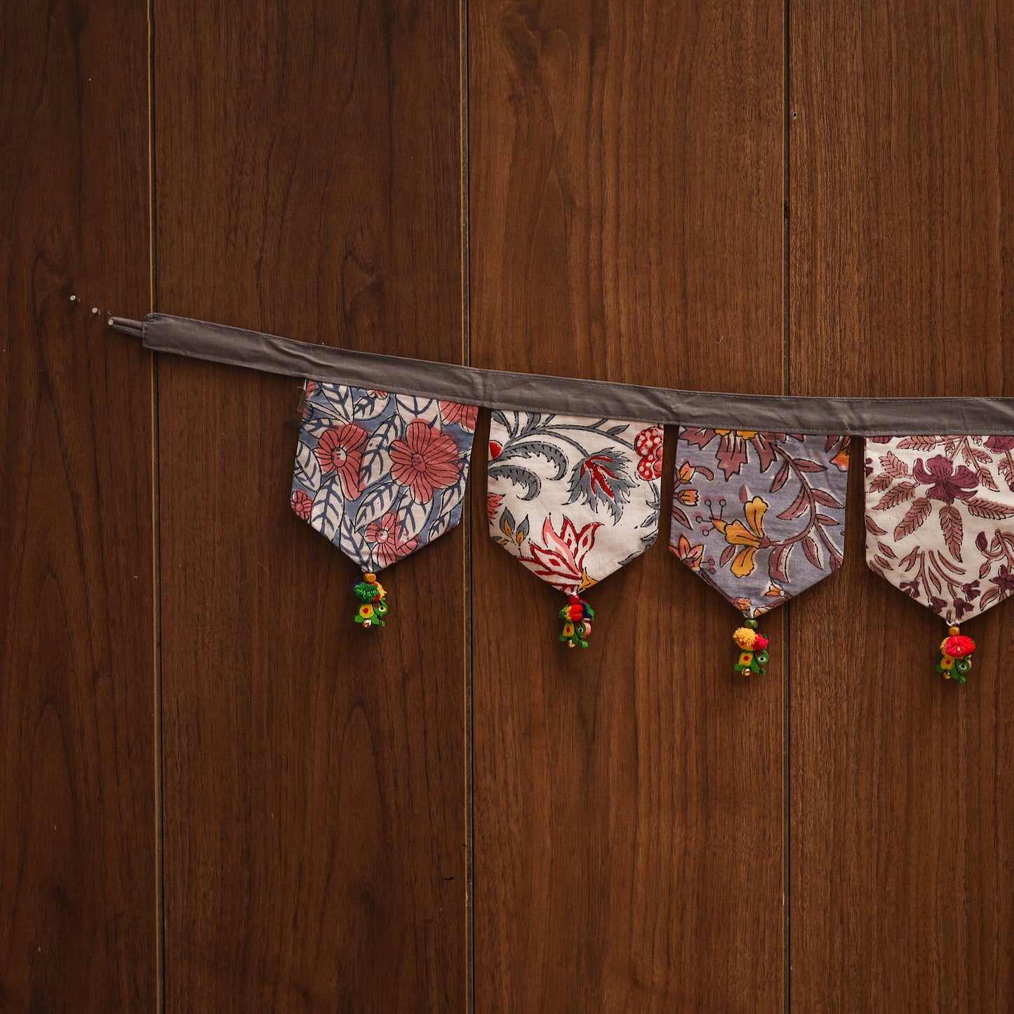 Handmade fabric toran for home decor 01 - handcrafted