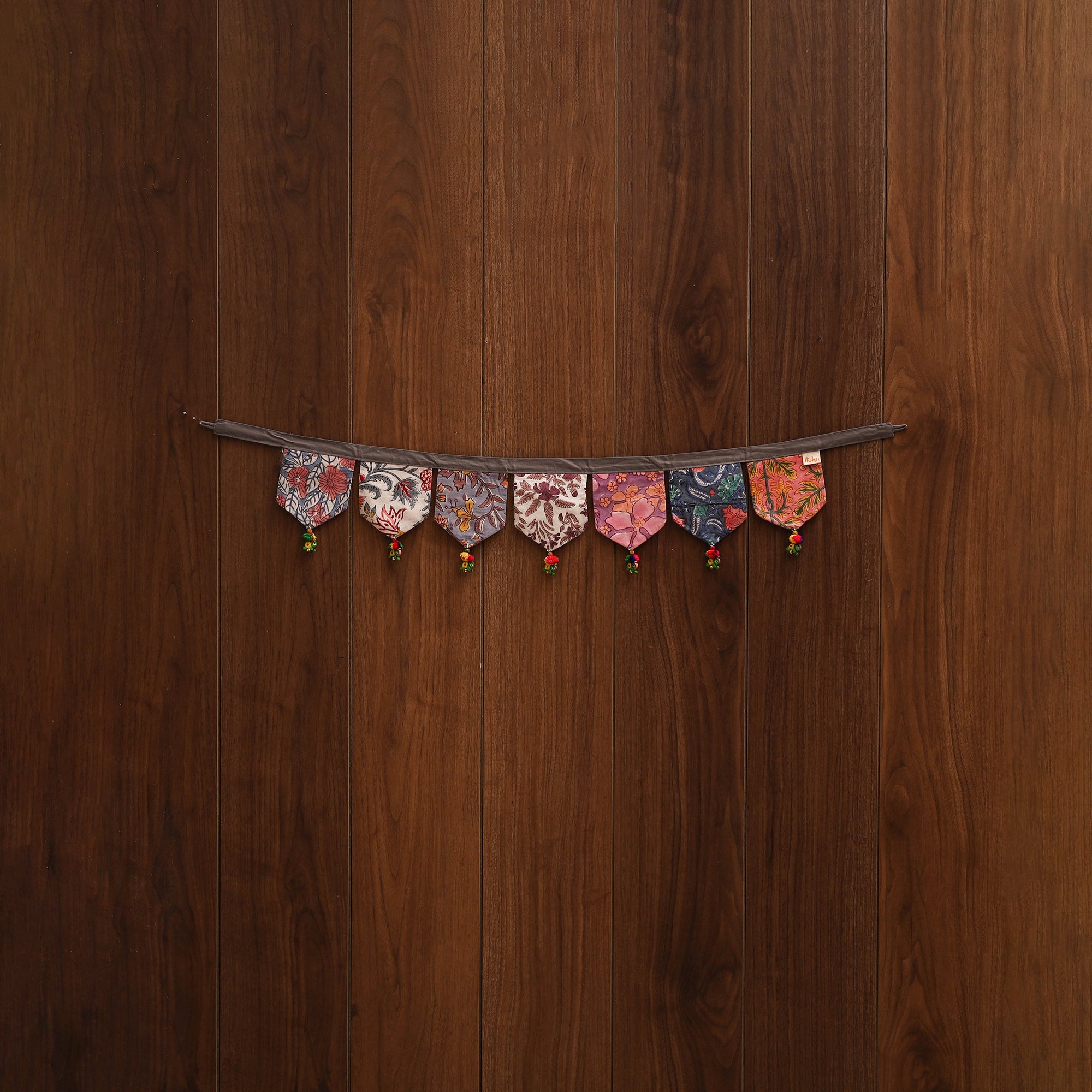 Handmade fabric toran for home decor 01 - handcrafted