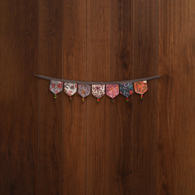 Handmade fabric toran for home decor 01 - handcrafted