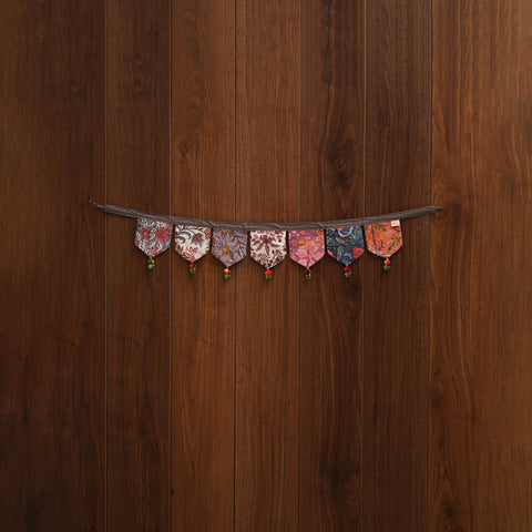 Handmade fabric toran for home decor 01 - handcrafted