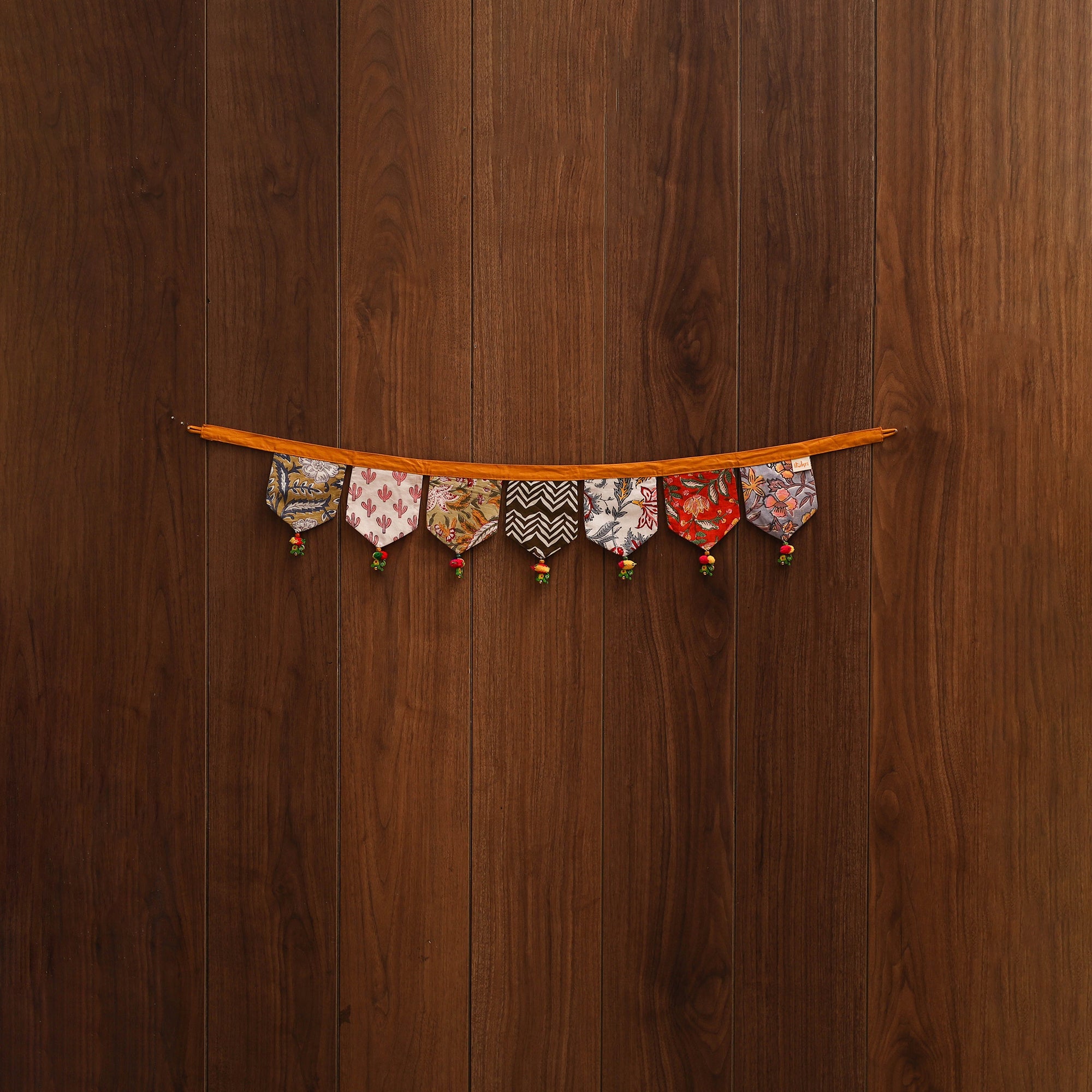 Handmade fabric toran for home decor 02 - handcrafted