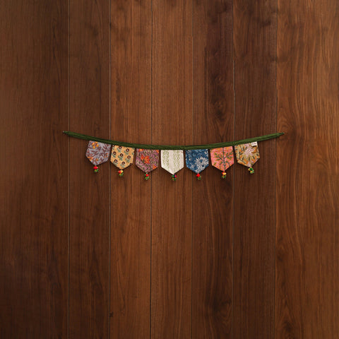 Handmade fabric toran for home decor 03 - handcrafted