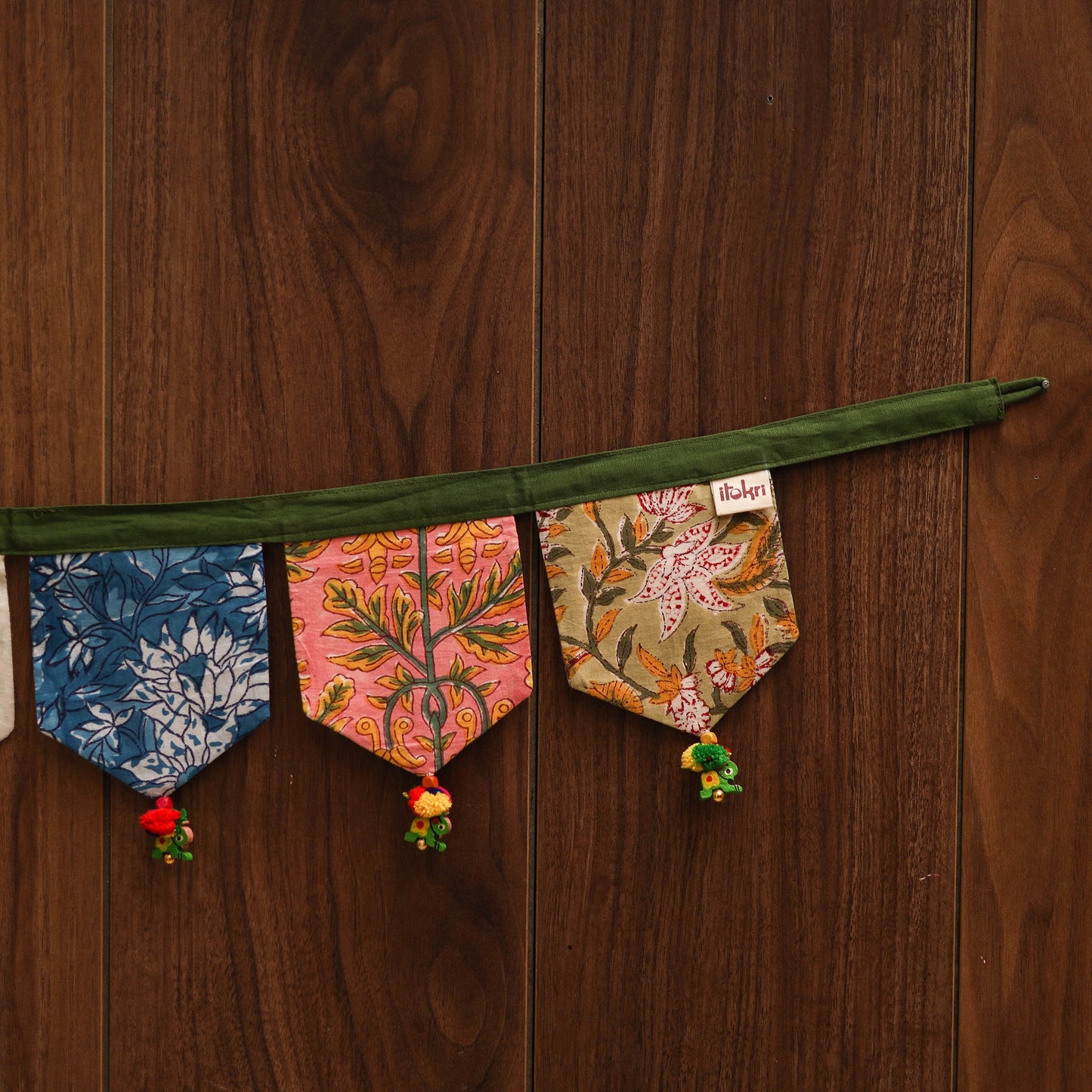 Handmade fabric toran for home decor 03 - handcrafted