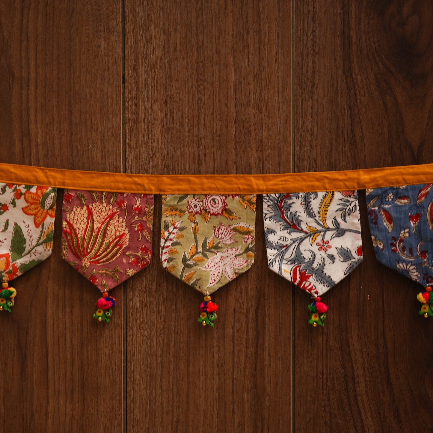 Handmade fabric toran for home decor 04 - handcrafted