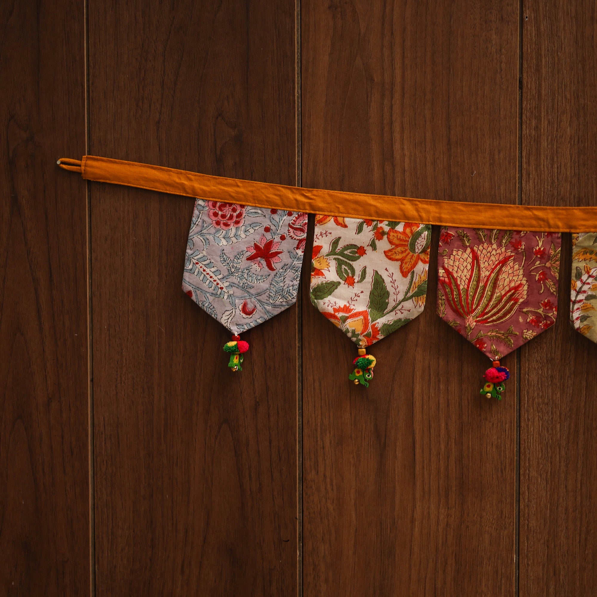 Handmade fabric toran for home decor 04 - handcrafted