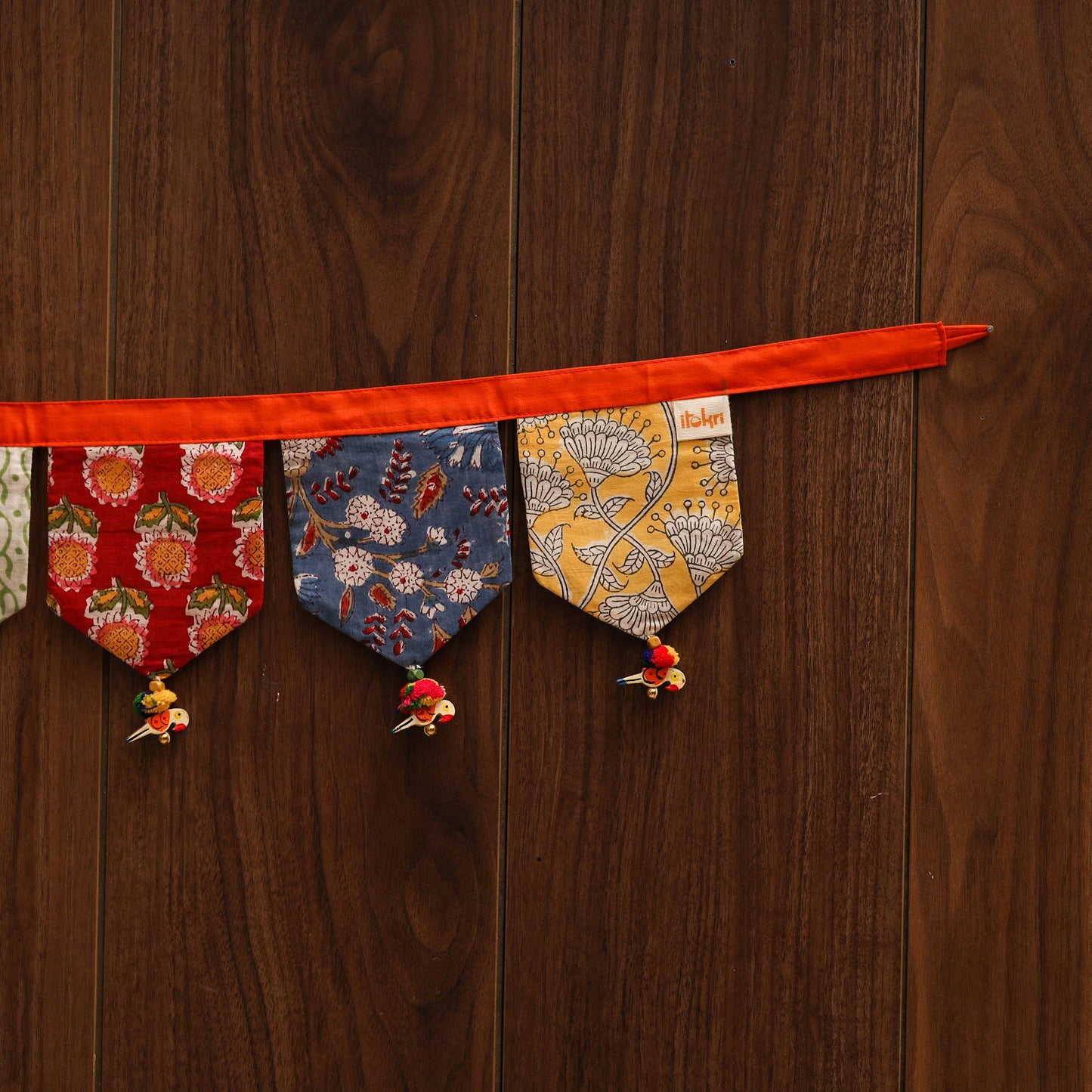 Handmade fabric toran for home decor 05 - handcrafted