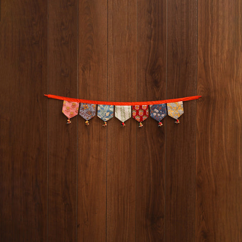 Handmade fabric toran for home decor 05 - handcrafted