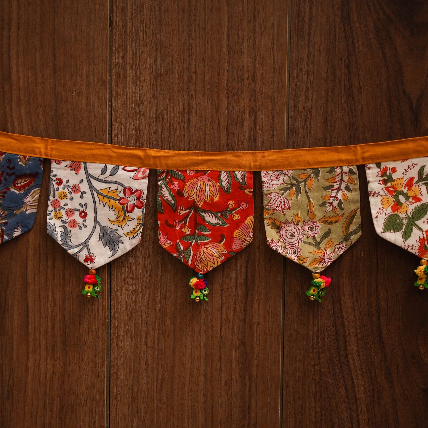 Handmade fabric toran for home decor 06 - handcrafted