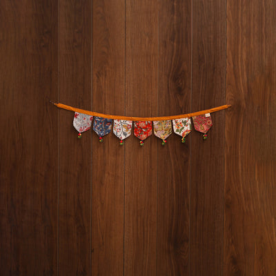 Handmade fabric toran for home decor 06 - handcrafted