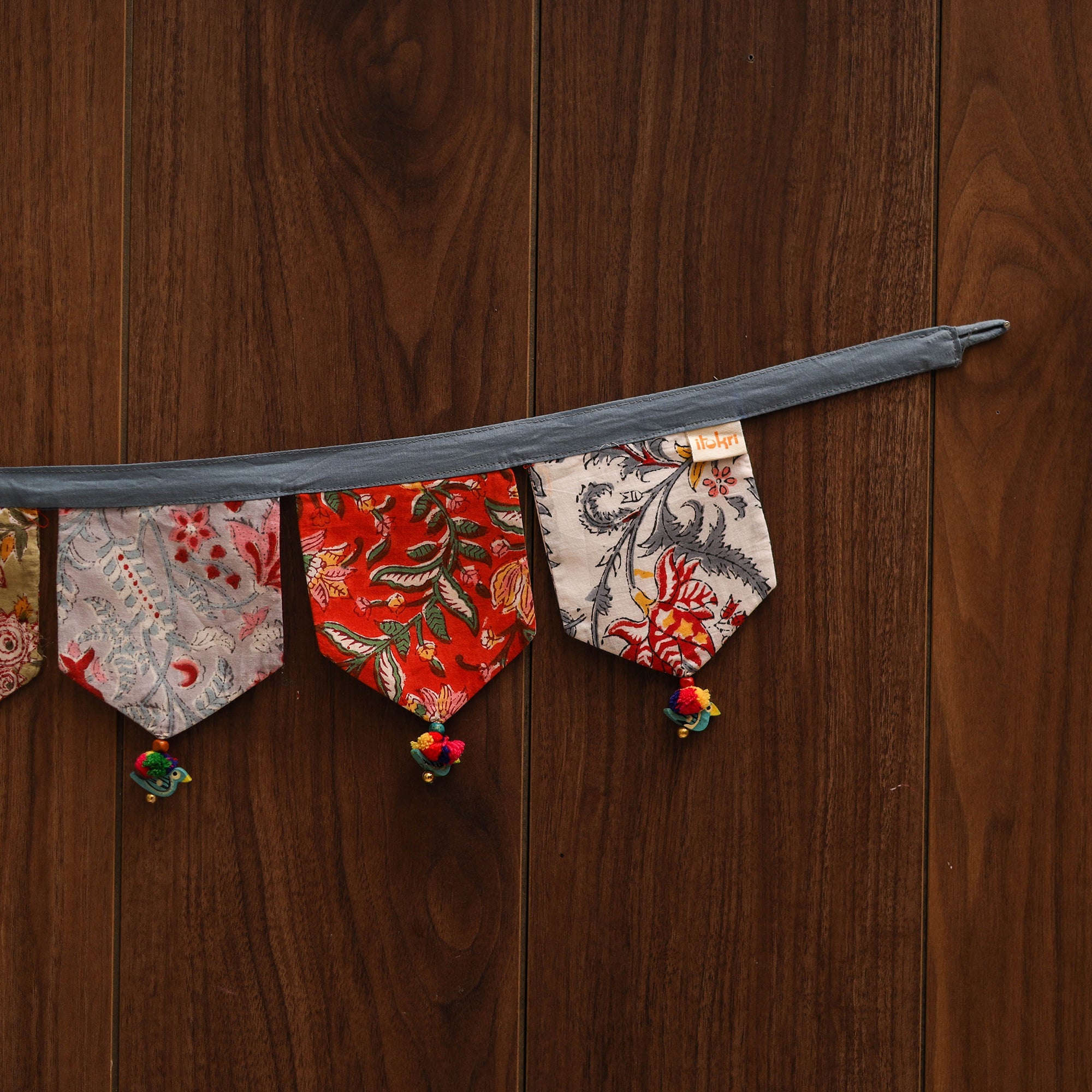 Handmade fabric toran for home decor 07 - handcrafted