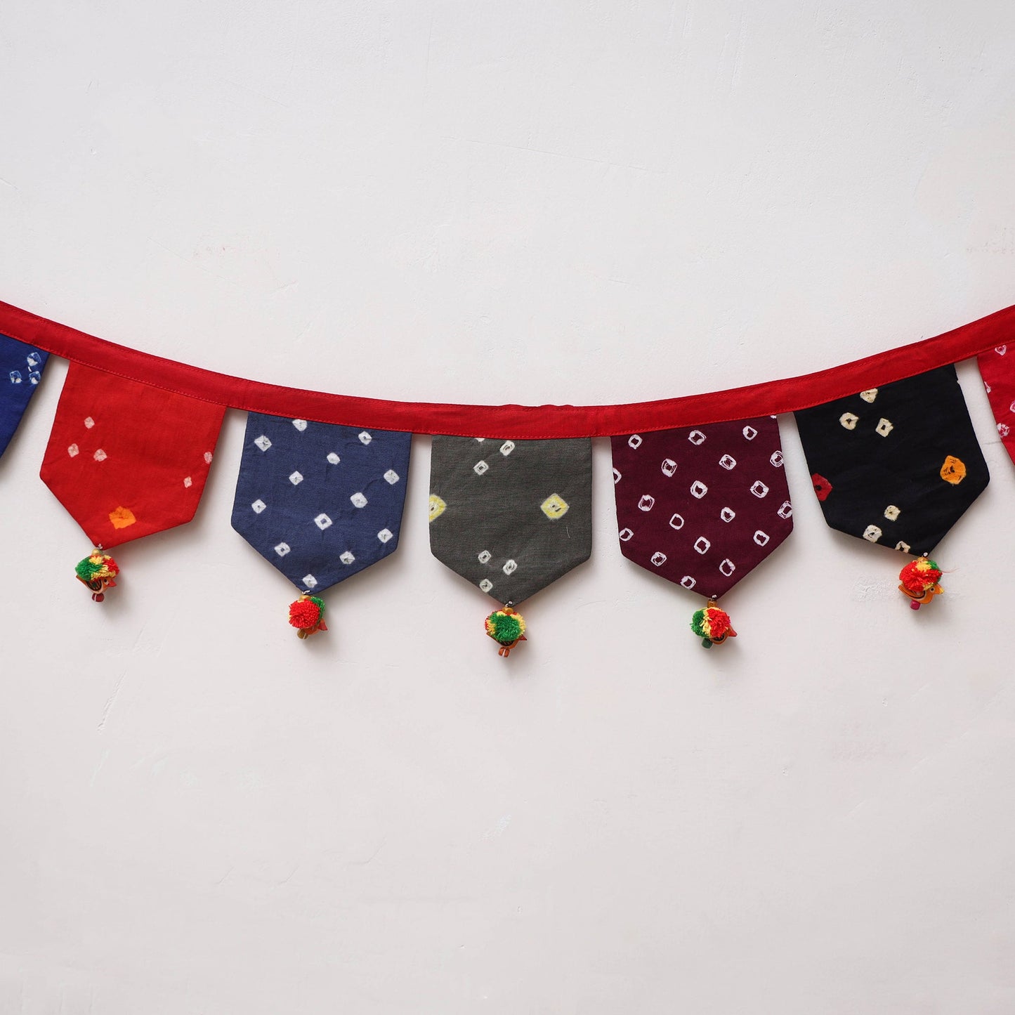 Handmade fabric toran for home decor 08 - handcrafted