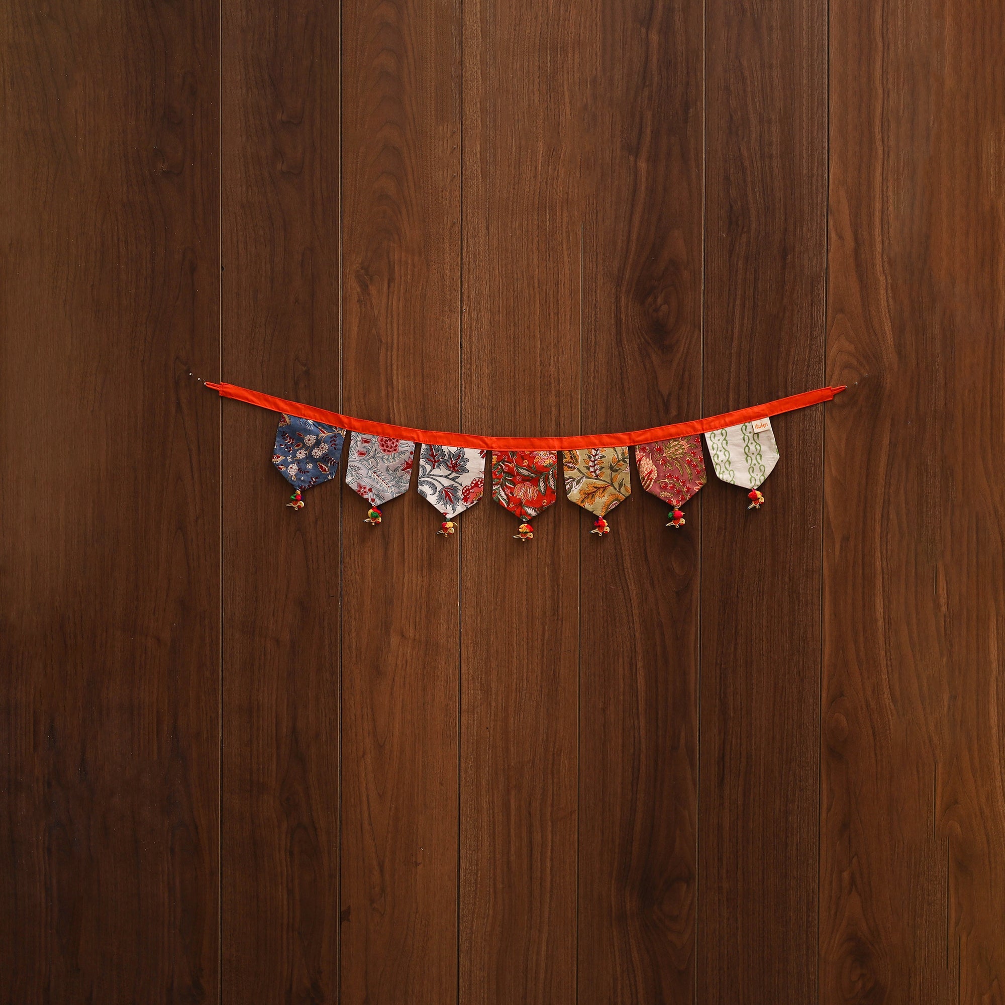 Handmade fabric toran for home decor 08 - handcrafted