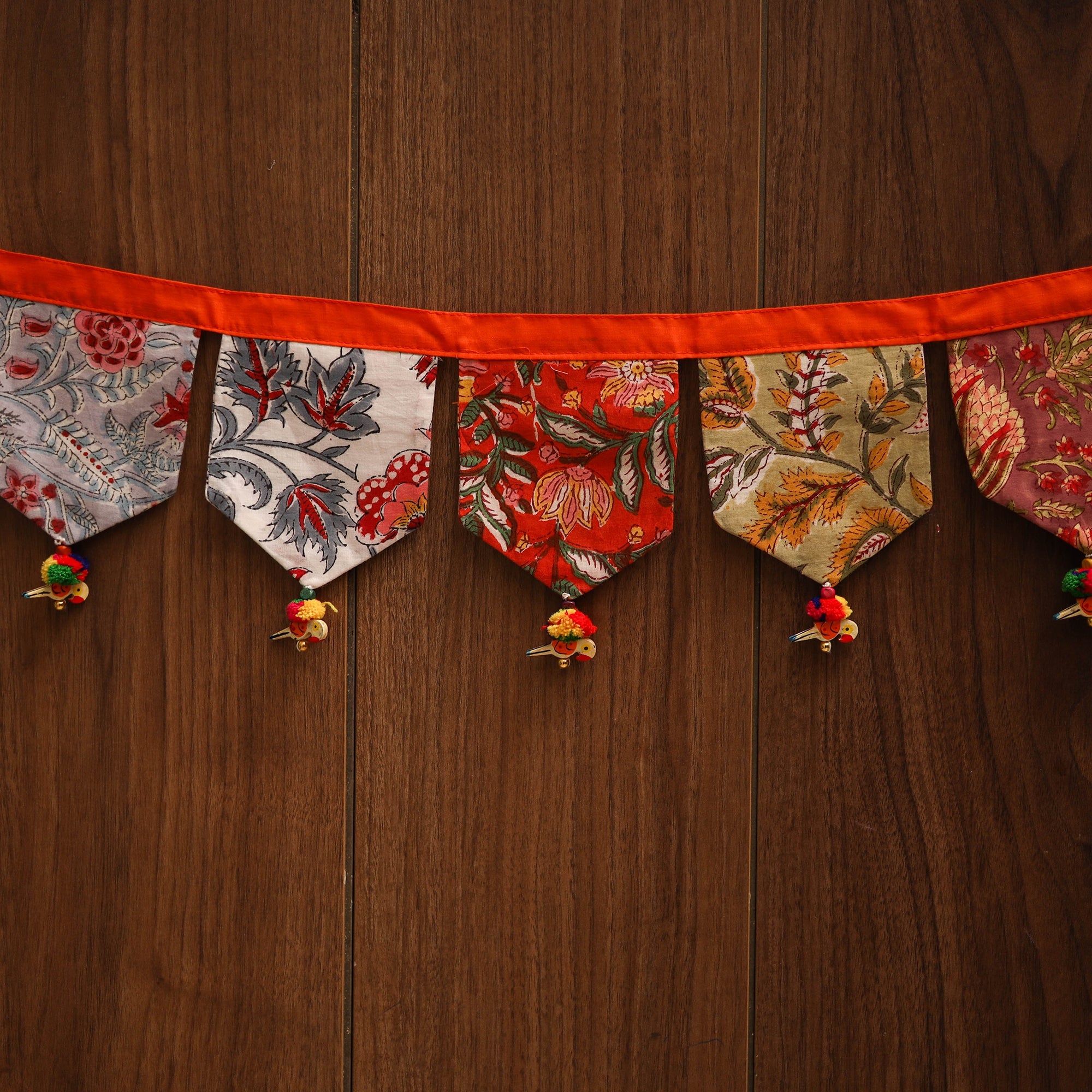 Handmade fabric toran for home decor 08 - handcrafted