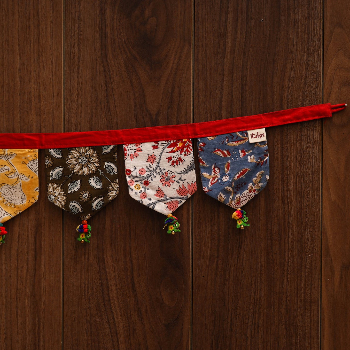 Handmade fabric toran for home decor 09 - handcrafted