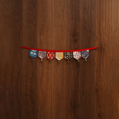 Handmade fabric toran for home decor 09 - handcrafted