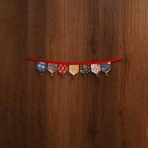 Handmade fabric toran for home decor 09 - handcrafted