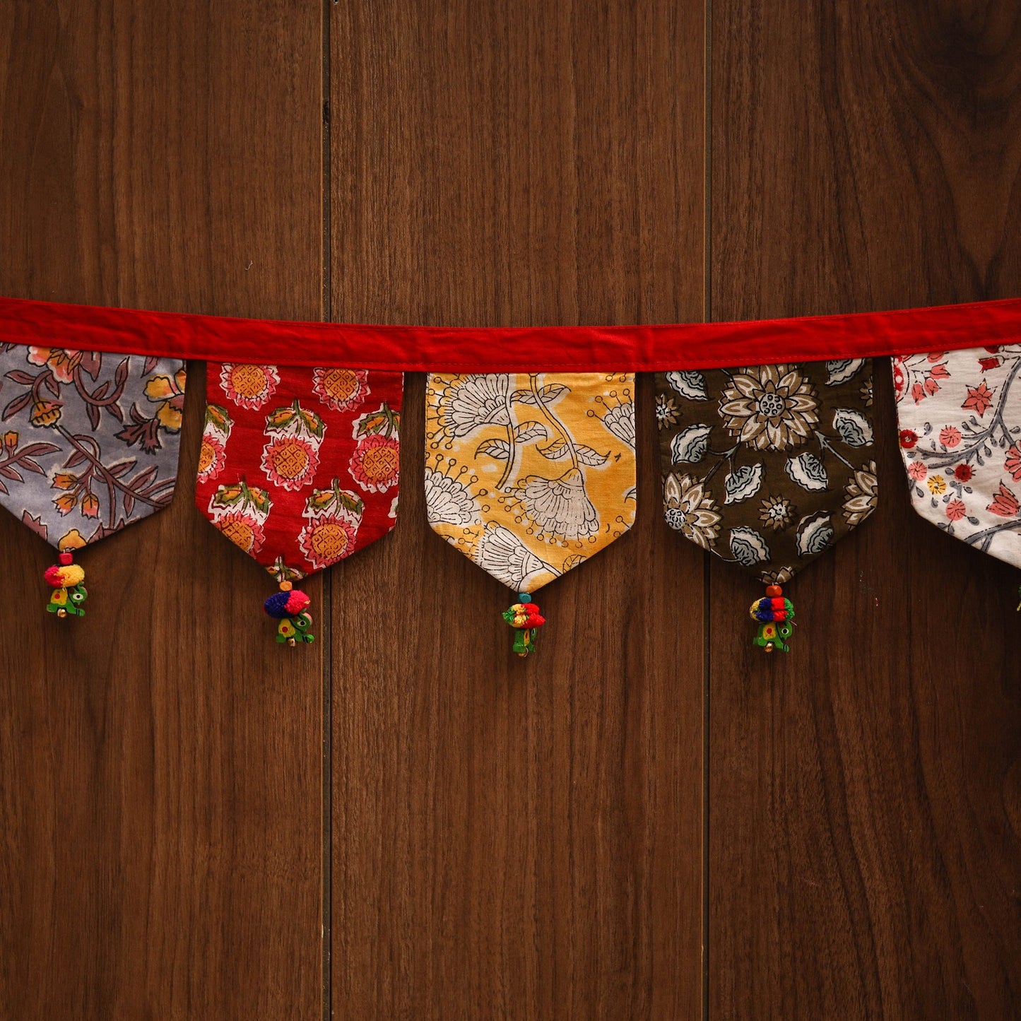 Handmade fabric toran for home decor 09 - handcrafted