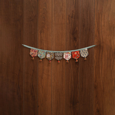 Handmade fabric toran for home decor 10 - handcrafted