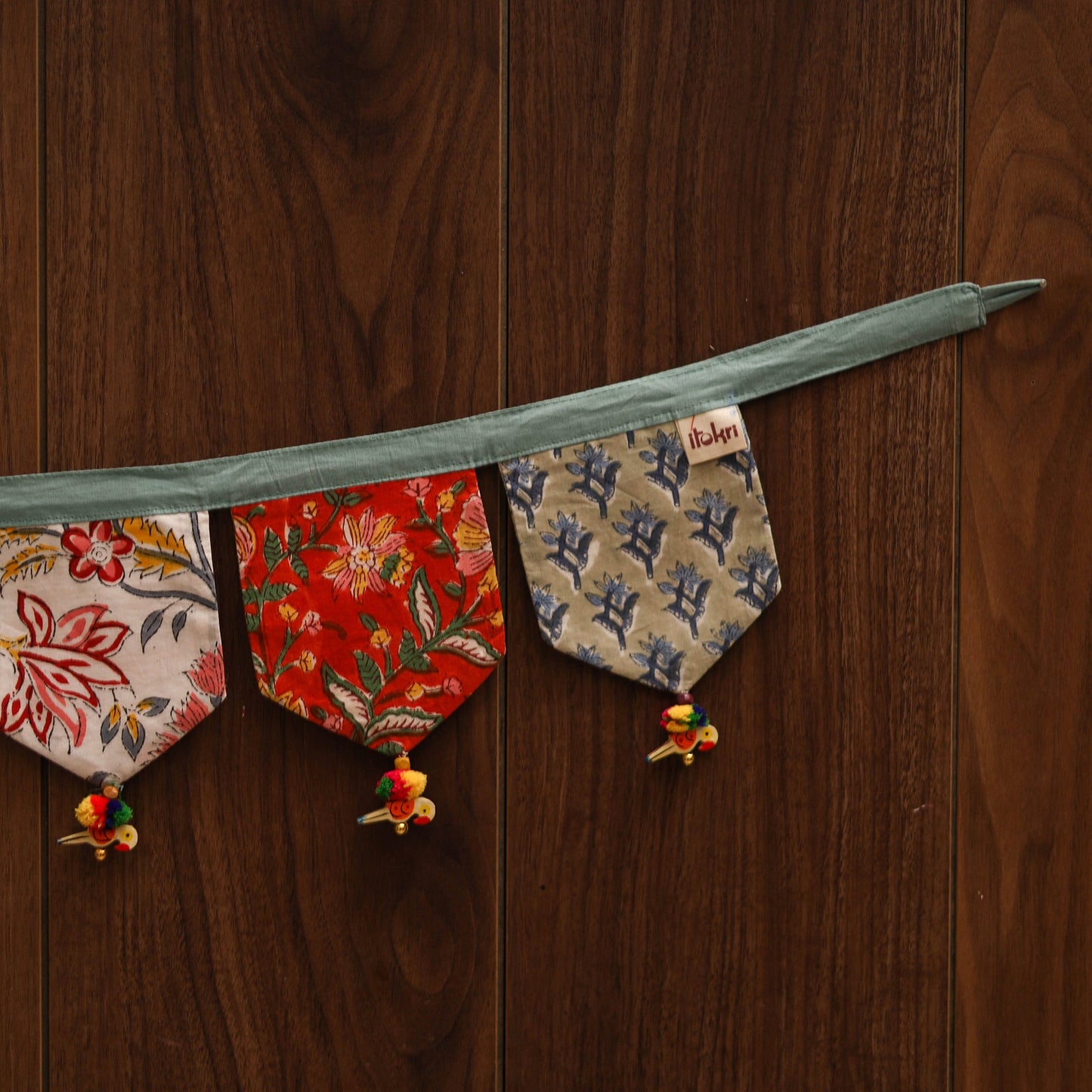 Handmade fabric toran for home decor 10 - handcrafted