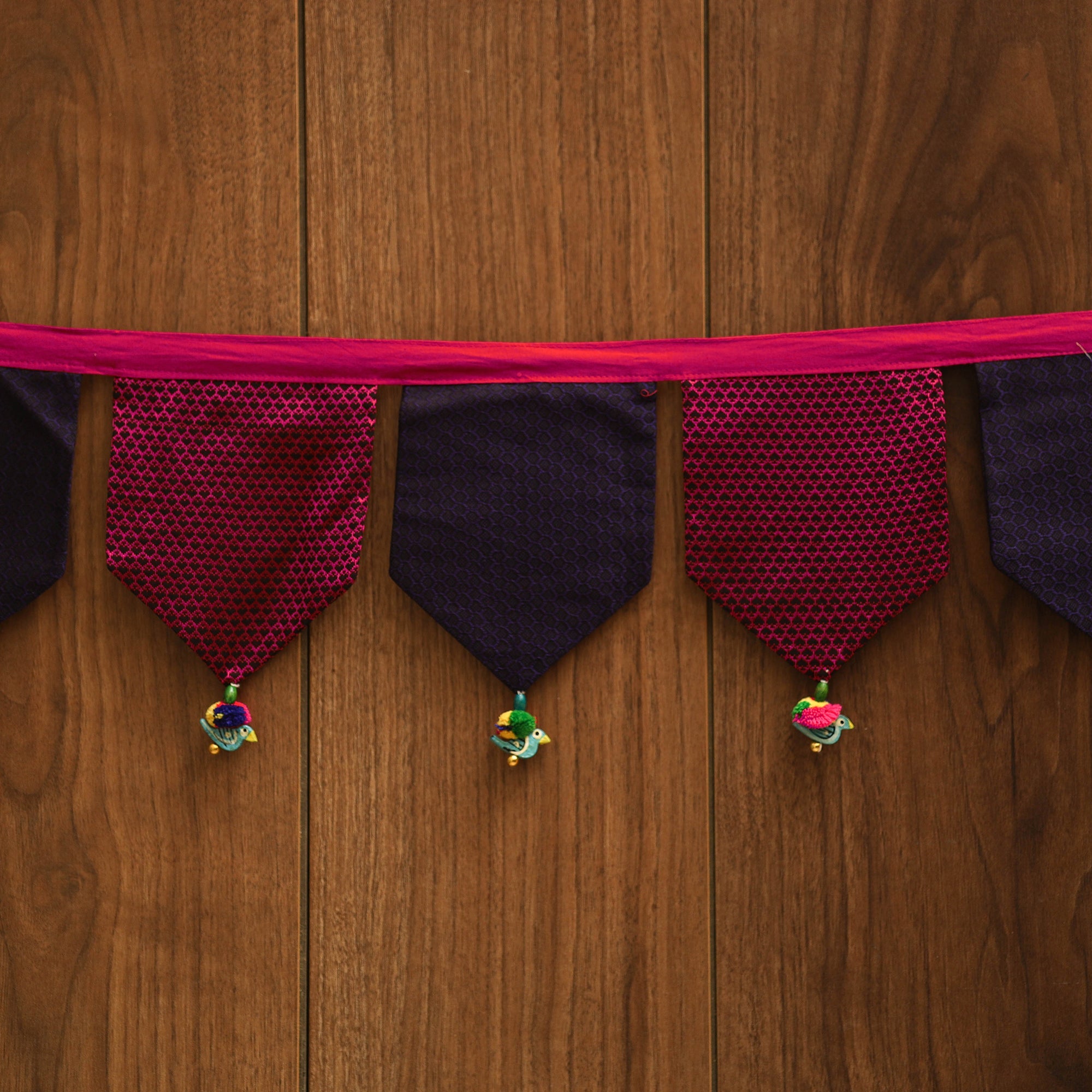 Handmade fabric toran for home decor 100 - handcrafted