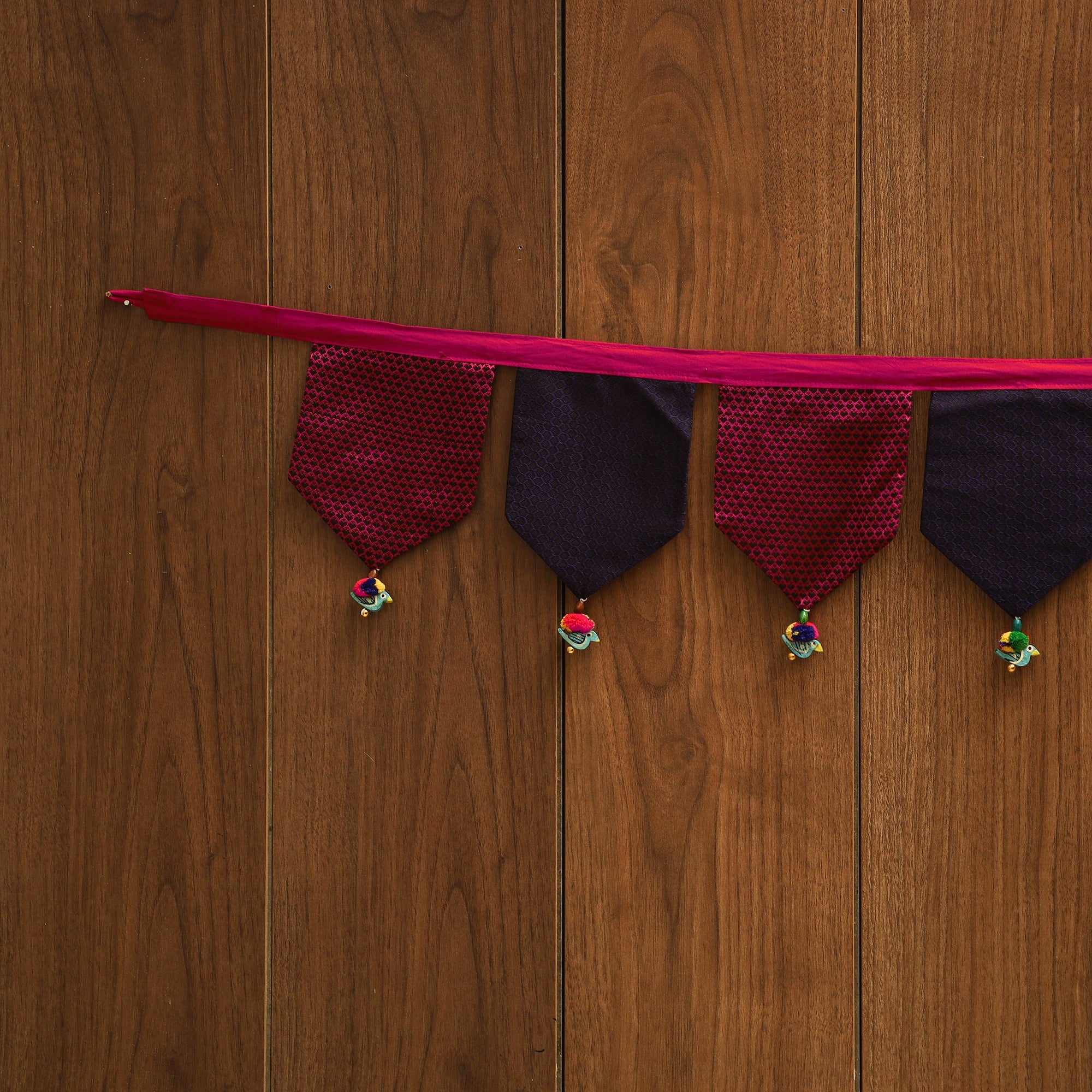 Handmade fabric toran for home decor 100 - handcrafted