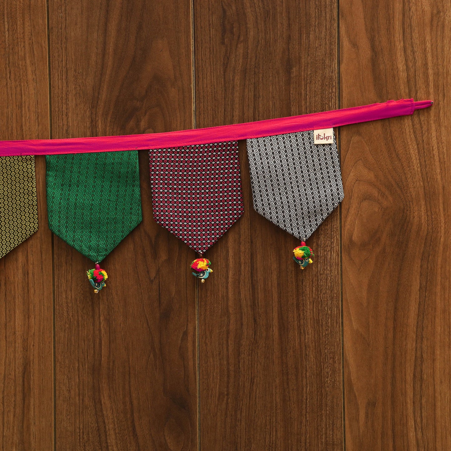 Handmade fabric toran for home decor 101 - handcrafted