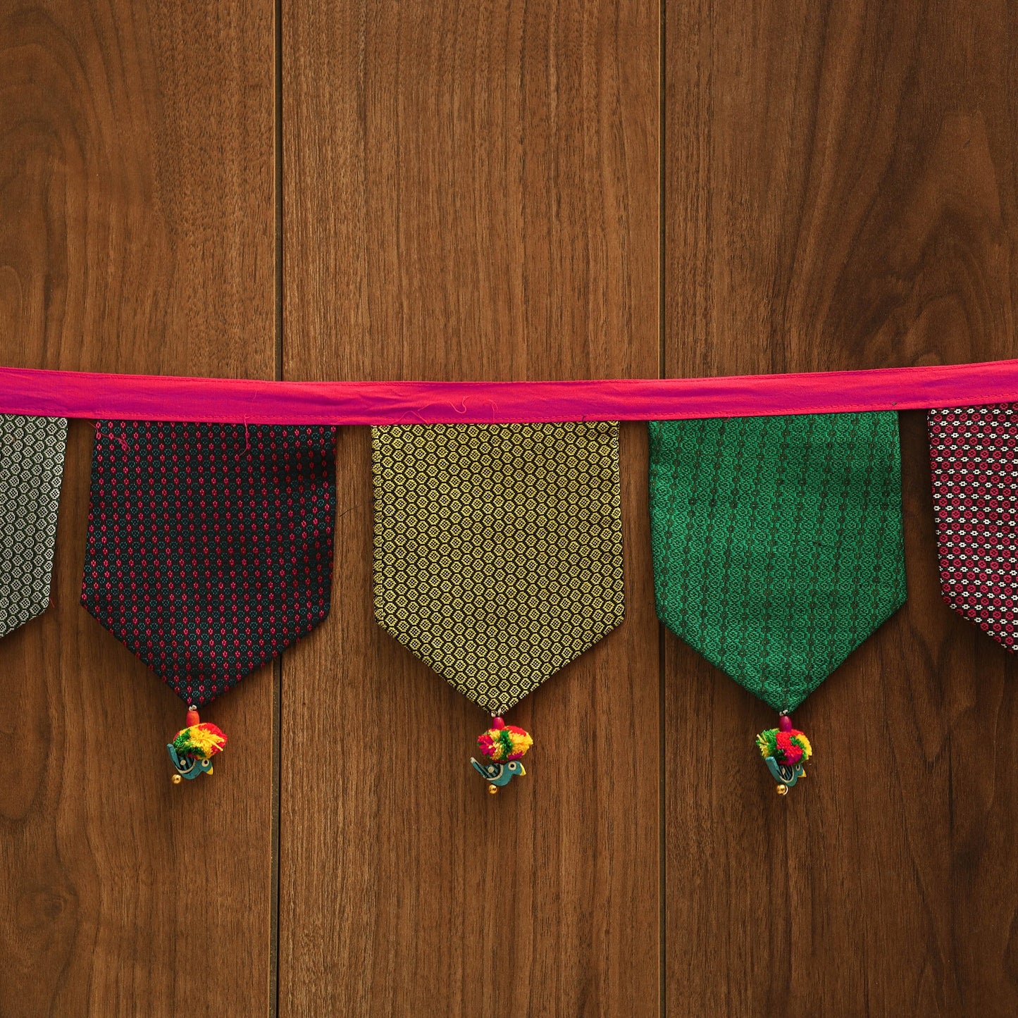 Handmade fabric toran for home decor 101 - handcrafted