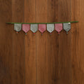 Handmade fabric toran for home decor 102 - handcrafted