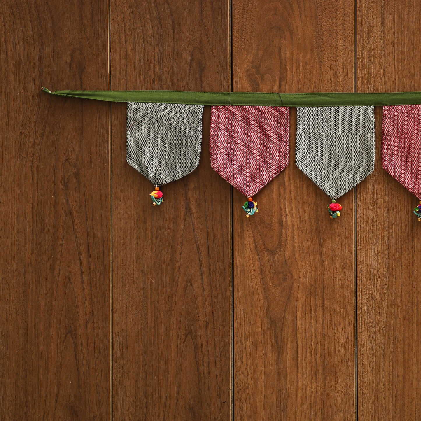 Handmade fabric toran for home decor 102 - handcrafted