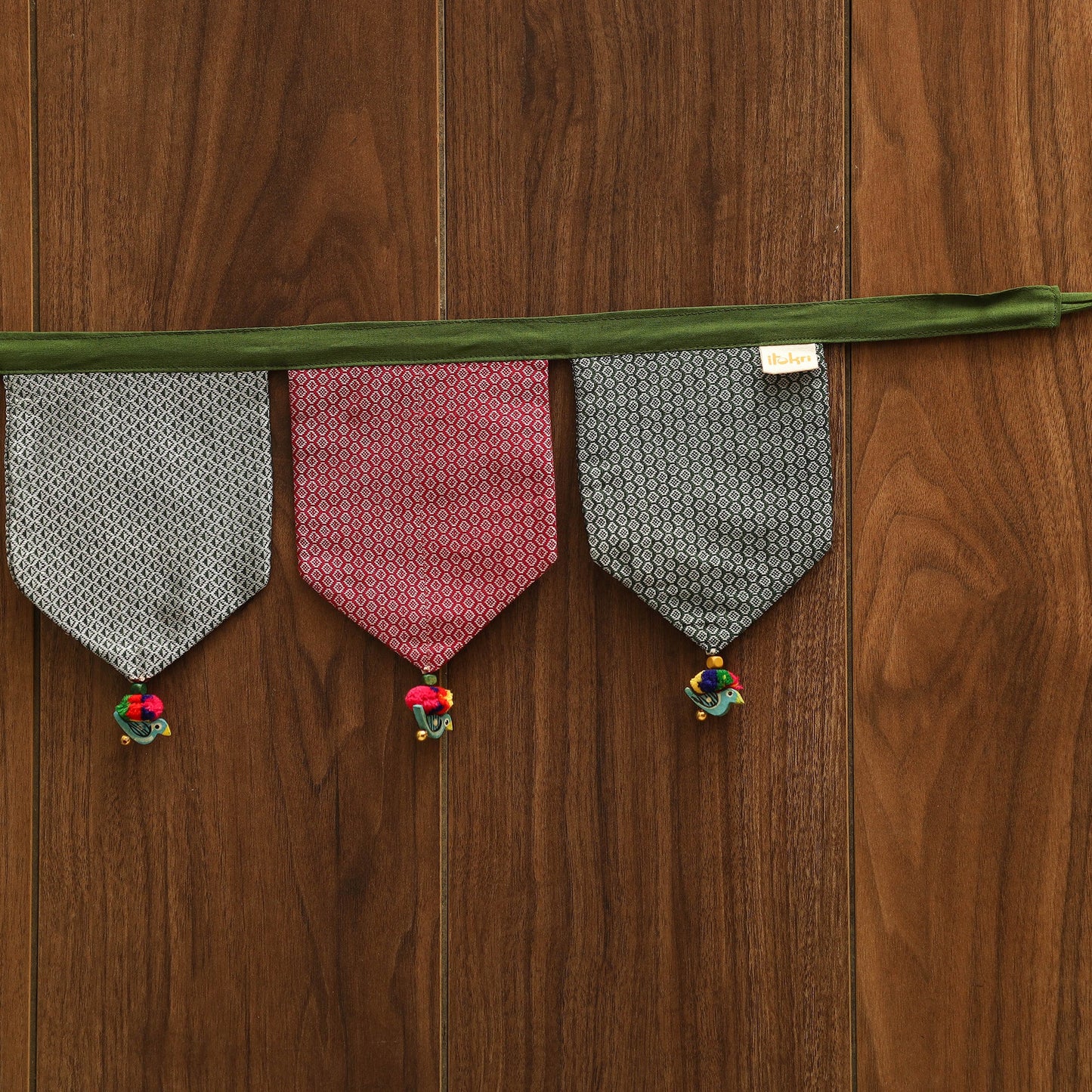 Handmade fabric toran for home decor 102 - handcrafted