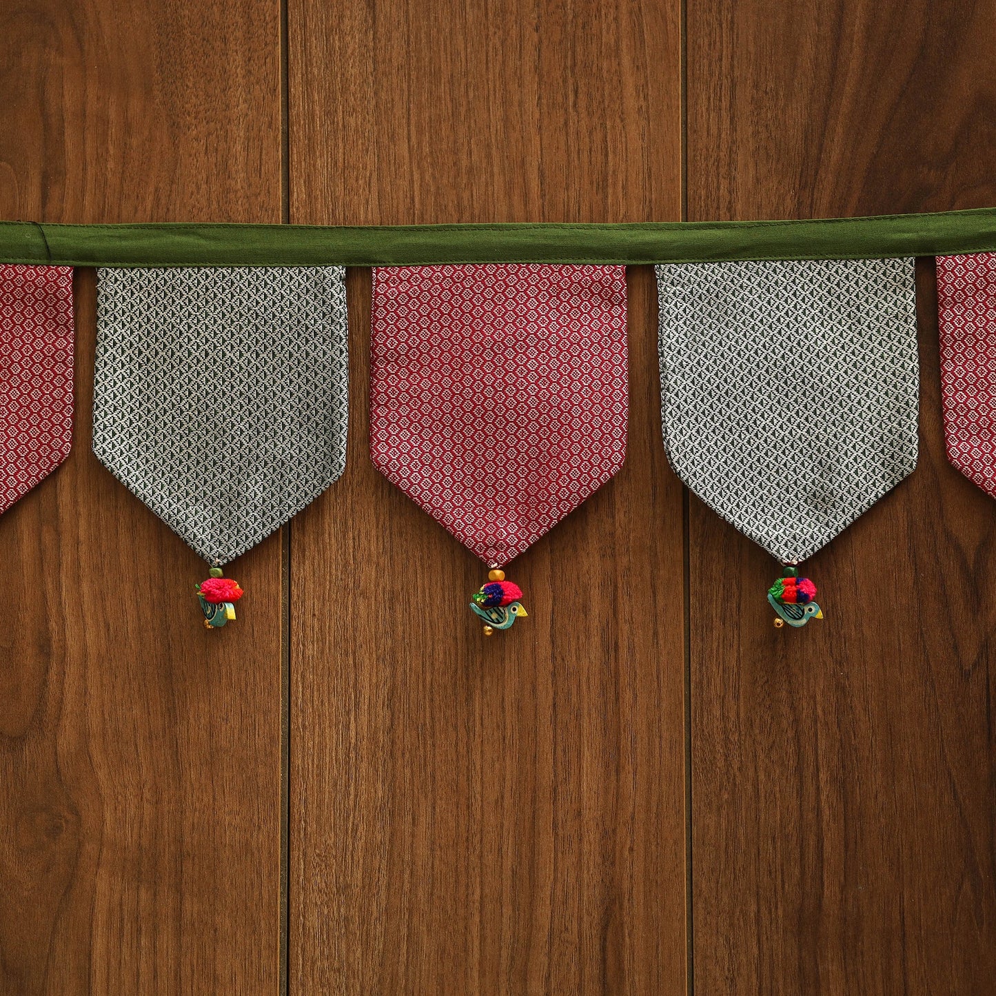 Handmade fabric toran for home decor 102 - handcrafted