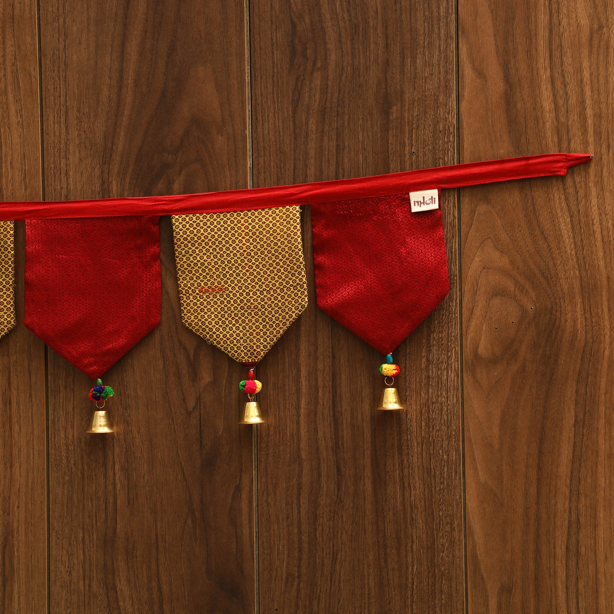 Handmade fabric toran for home decor 103 - handcrafted