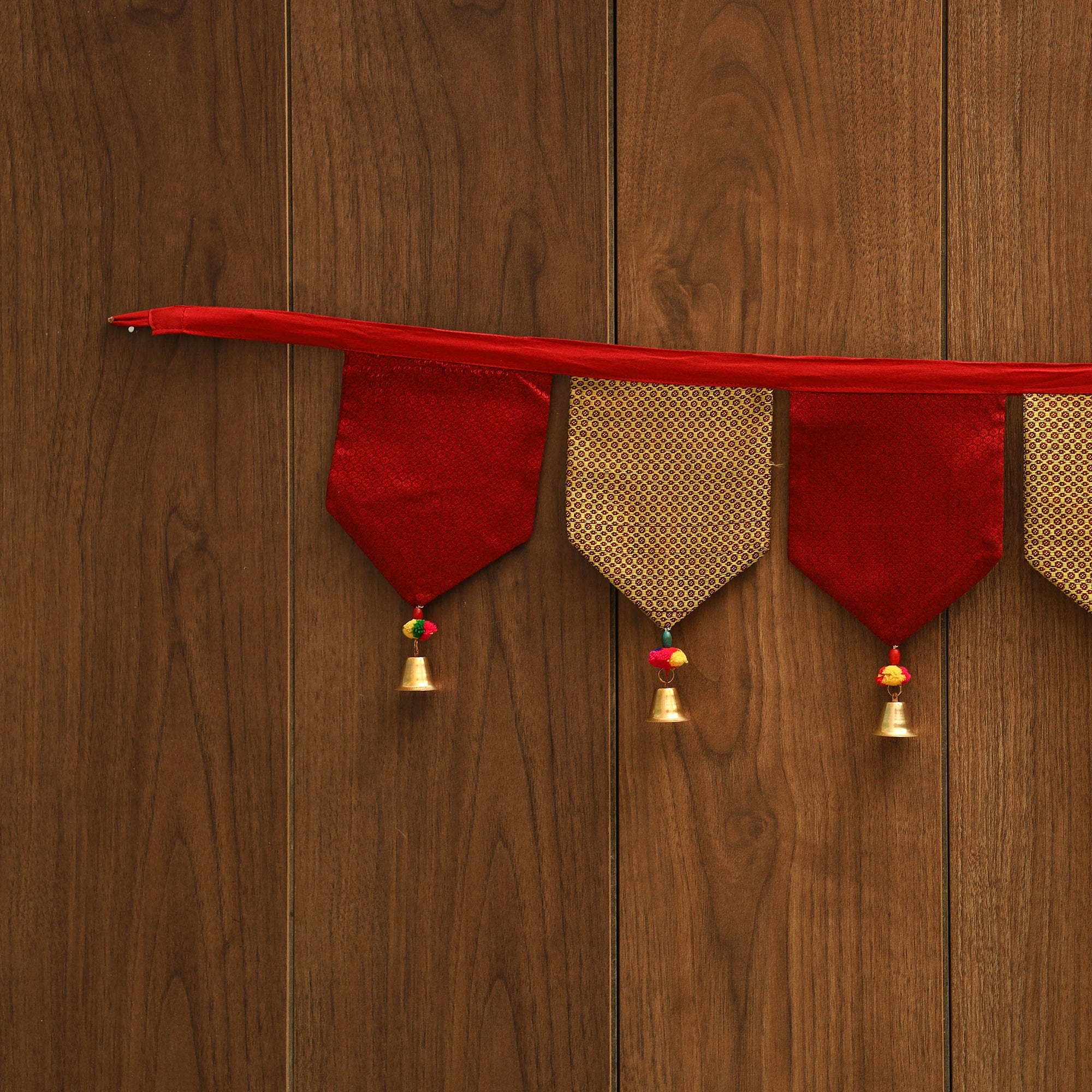 Handmade fabric toran for home decor 103 - handcrafted