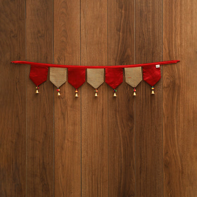 Handmade fabric toran for home decor 103 - handcrafted