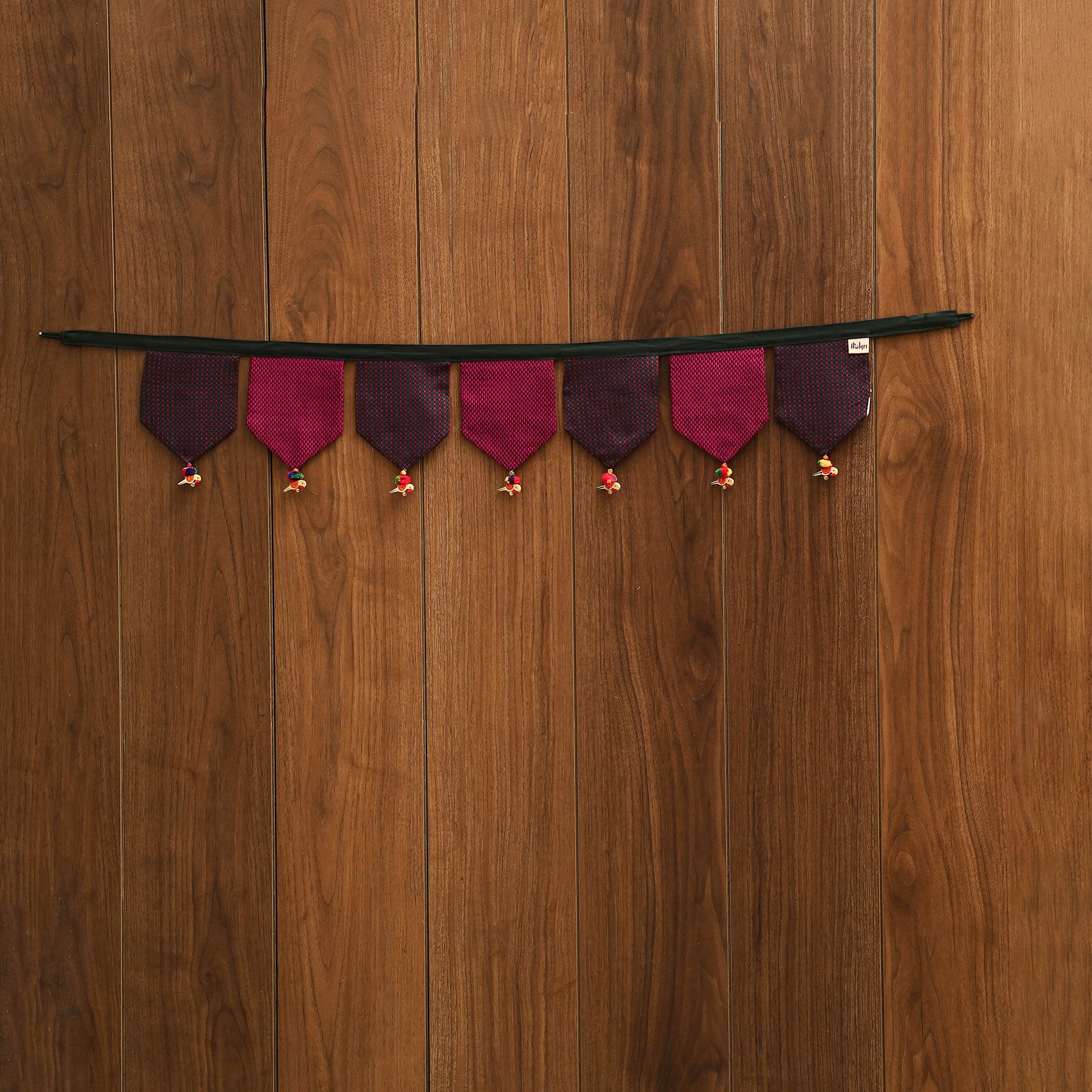 Handmade fabric toran for home decor 106 - handcrafted